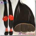 Reines peruanisches Haar gerade Stil 13 * 4 natürliche Haarlinie kambodschanischen Spitze frontal Haar